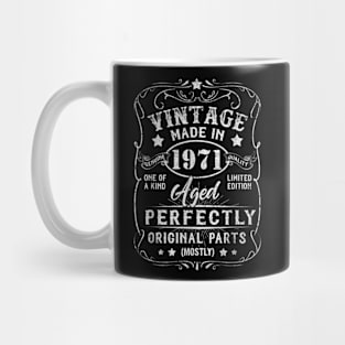 Vintage aged 1971 perfectly Mug